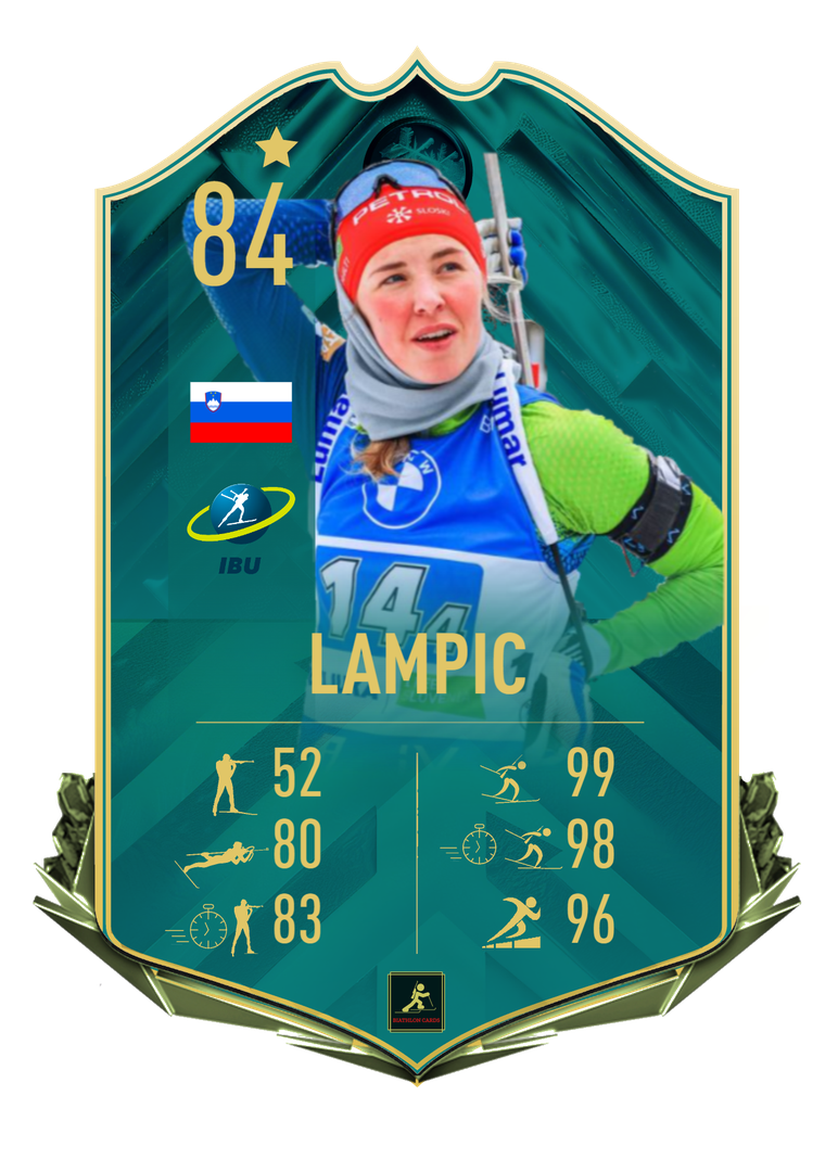 Anamarija Lampic - Should be Watched for 2023/2024 Season - Biathlon Cards